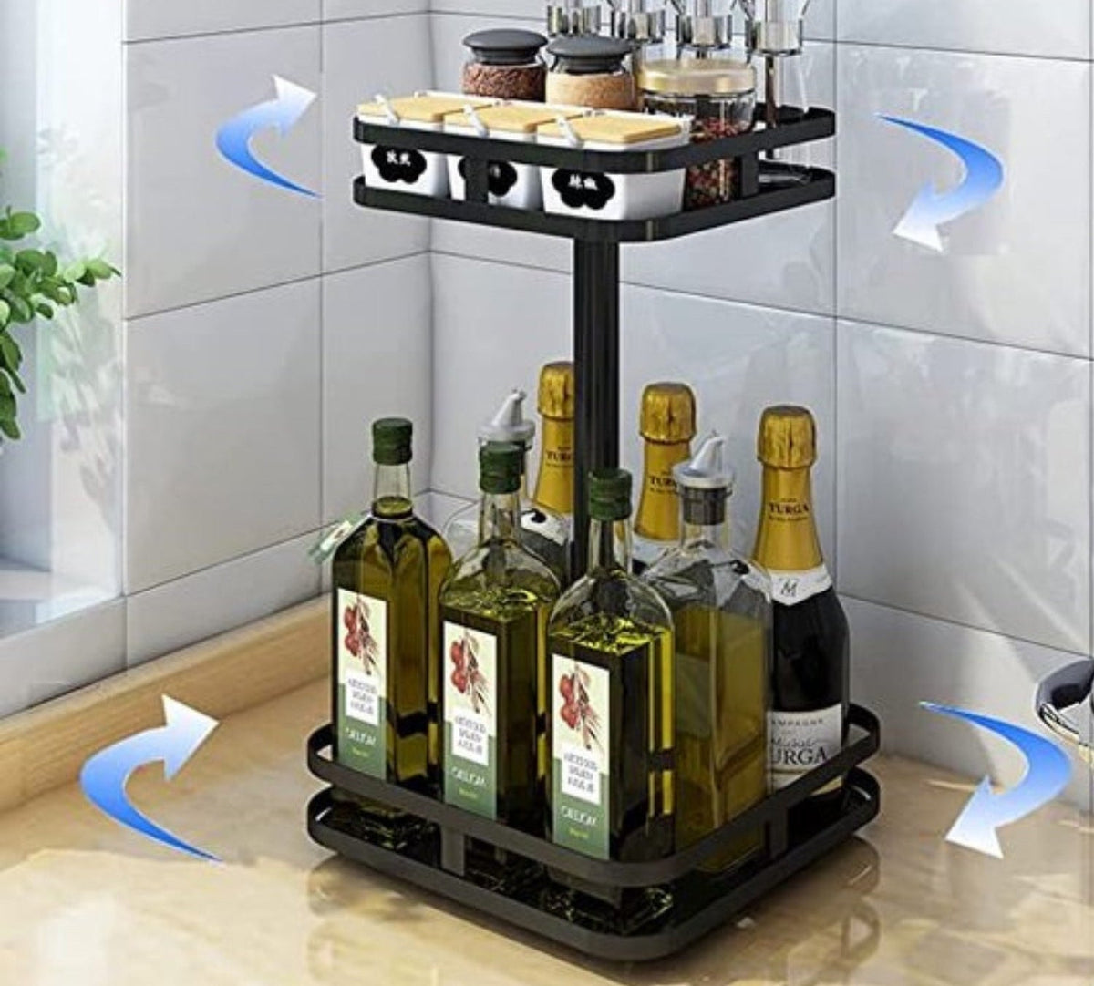 TwistRack 360° roterend opbergrek