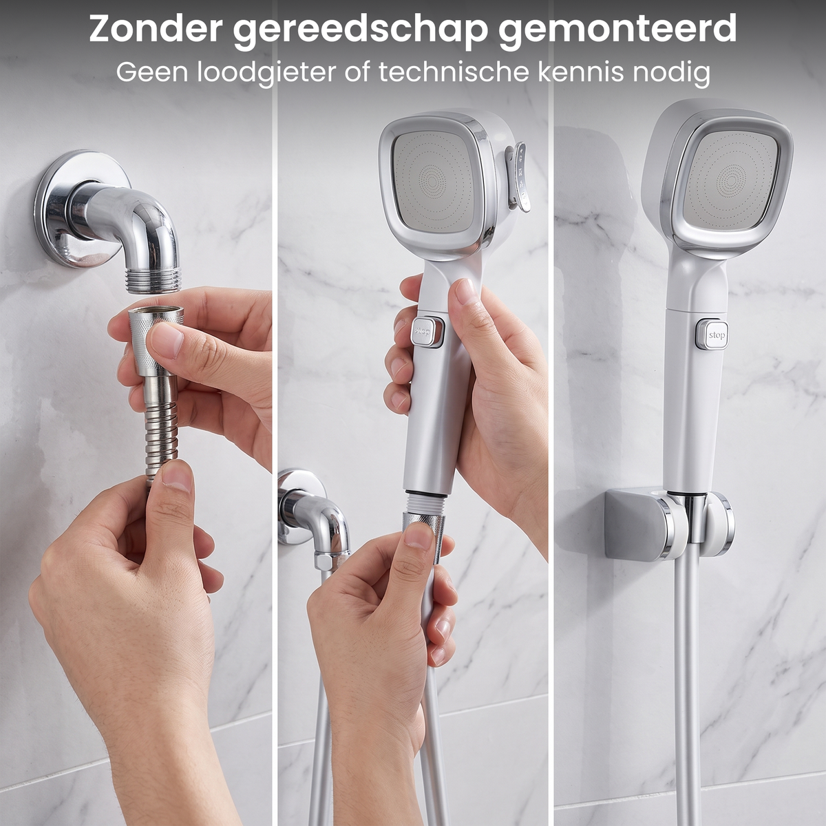 SplashJet Pro 4-mode hogedrukdouchekop