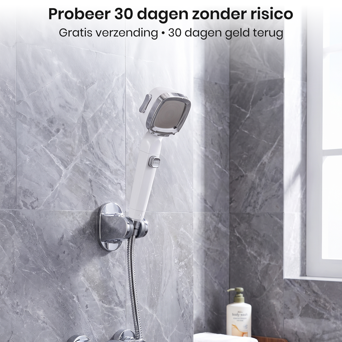SplashJet Pro 4-mode hogedrukdouchekop