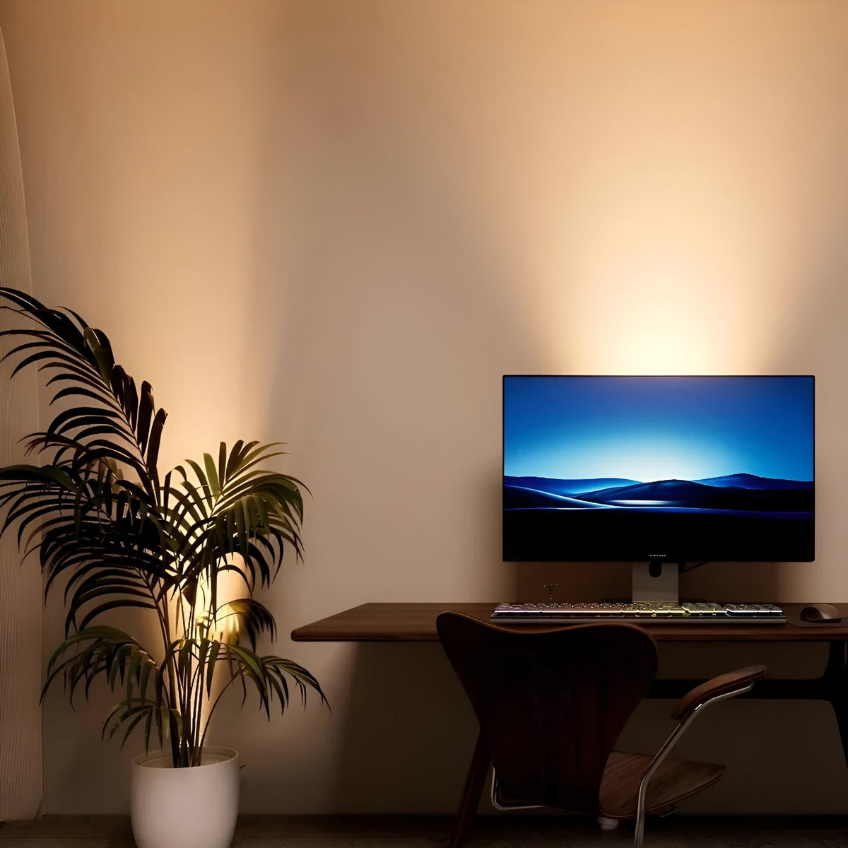 LED Duo dimbare draadloze wandlamp