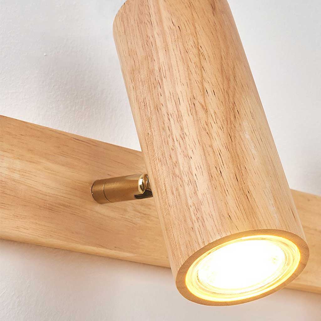Lumio Scandinavische houten plafondlamp