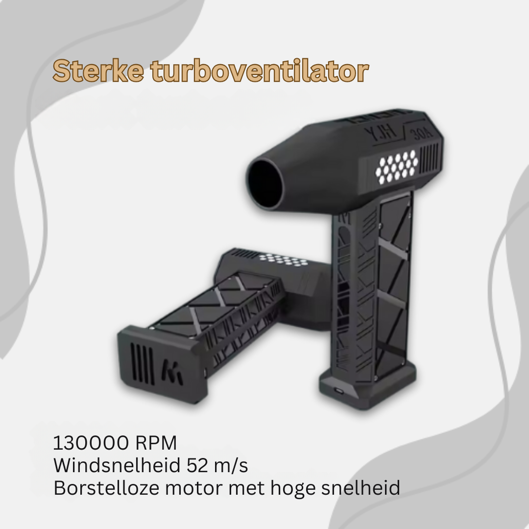 SnowSweep Pro snoerloze turbo sneeuwblazer