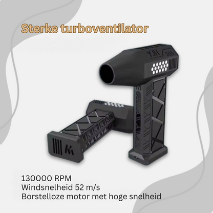 SnowSweep Pro snoerloze turbo sneeuwblazer