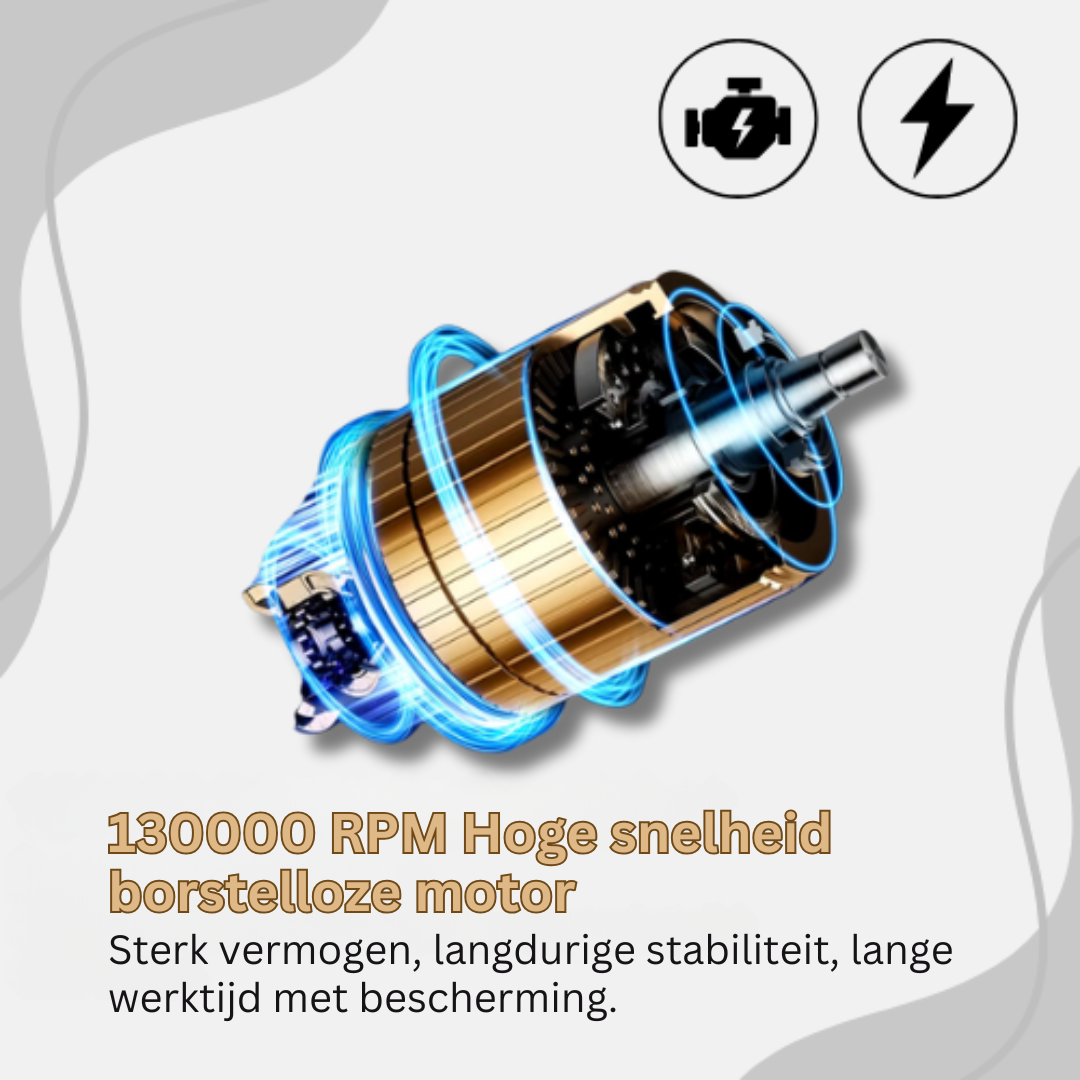 SnowSweep Pro snoerloze turbo sneeuwblazer