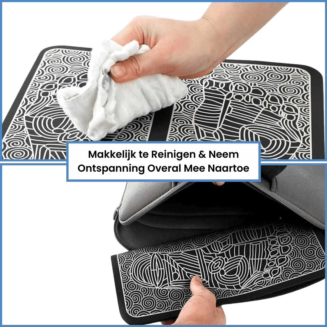 StepZ draagbare voetmassage mat