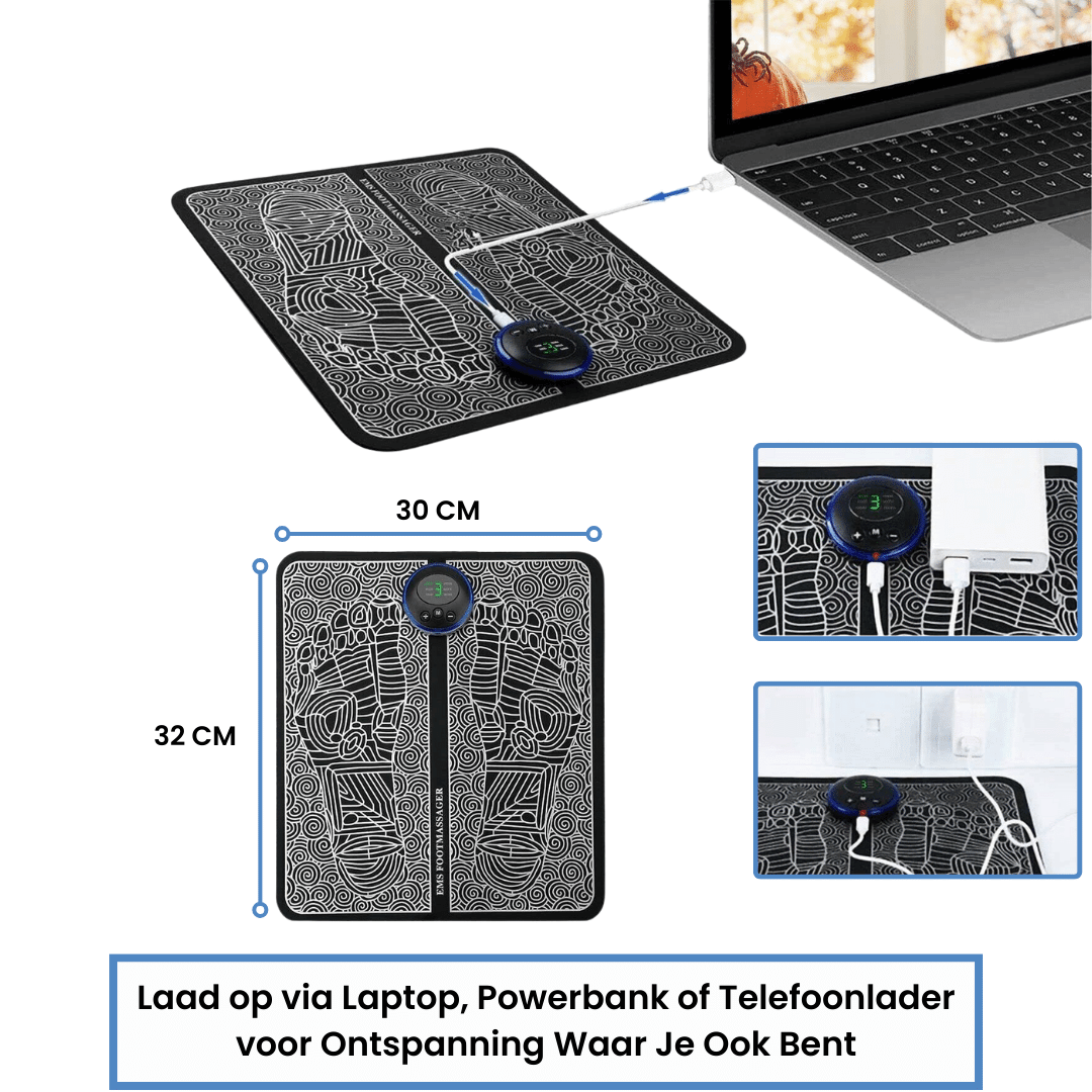 StepZ draagbare voetmassage mat