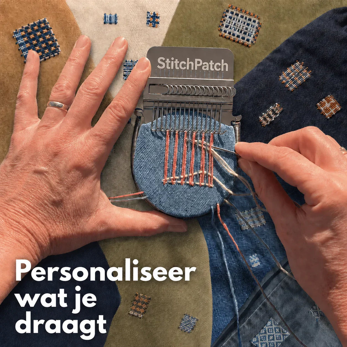 StitchPatch zelfklevende kledingreparatie patch set