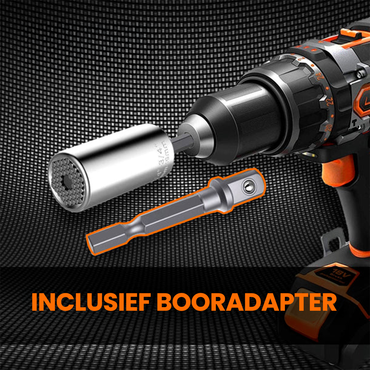 SuperSocket universele dopsleutel
