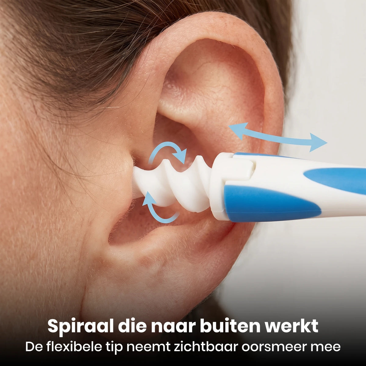 Swabio herbruikbare spiraal-oorreiniger