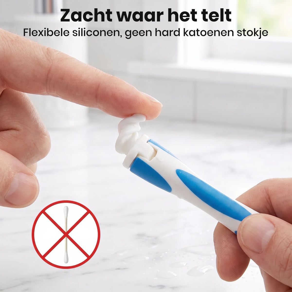 Swabio herbruikbare spiraal-oorreiniger
