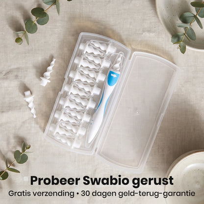 Swabio herbruikbare spiraal-oorreiniger