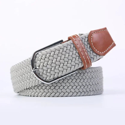 StretchBuckle elastische faux lederen riem