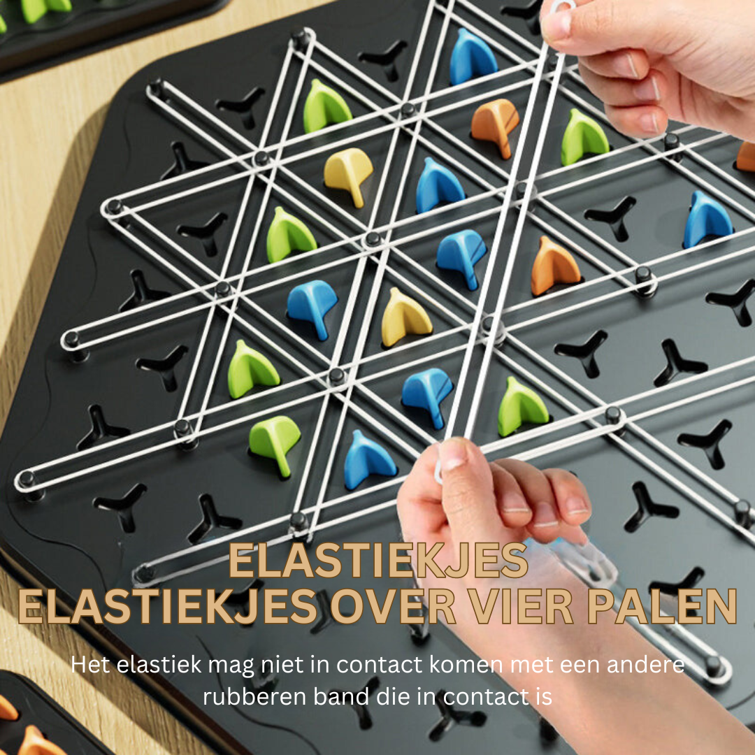 PlaySmart driehoek ketting bordspel