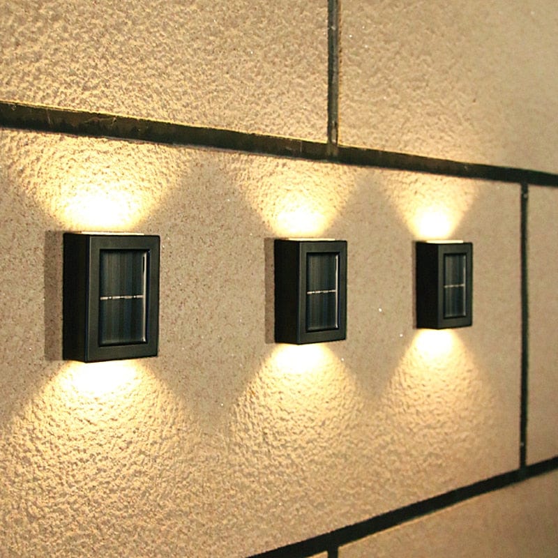 LumiSolar LED wandlamp op zonne-energie voor buiten