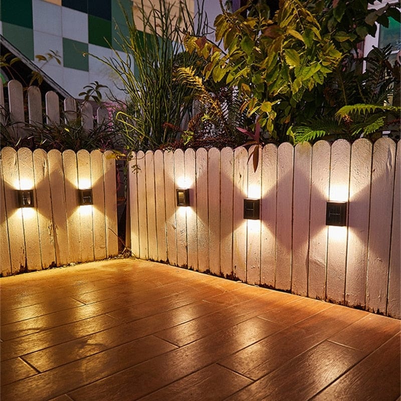 LumiSolar LED wandlamp op zonne-energie voor buiten