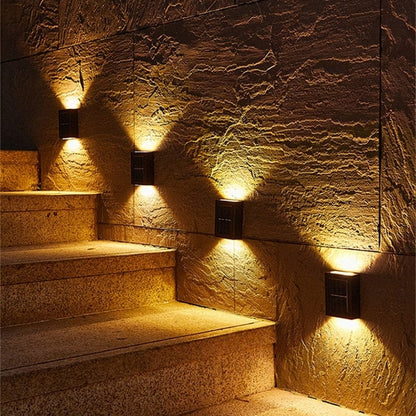 LumiSolar LED wandlamp op zonne-energie voor buiten