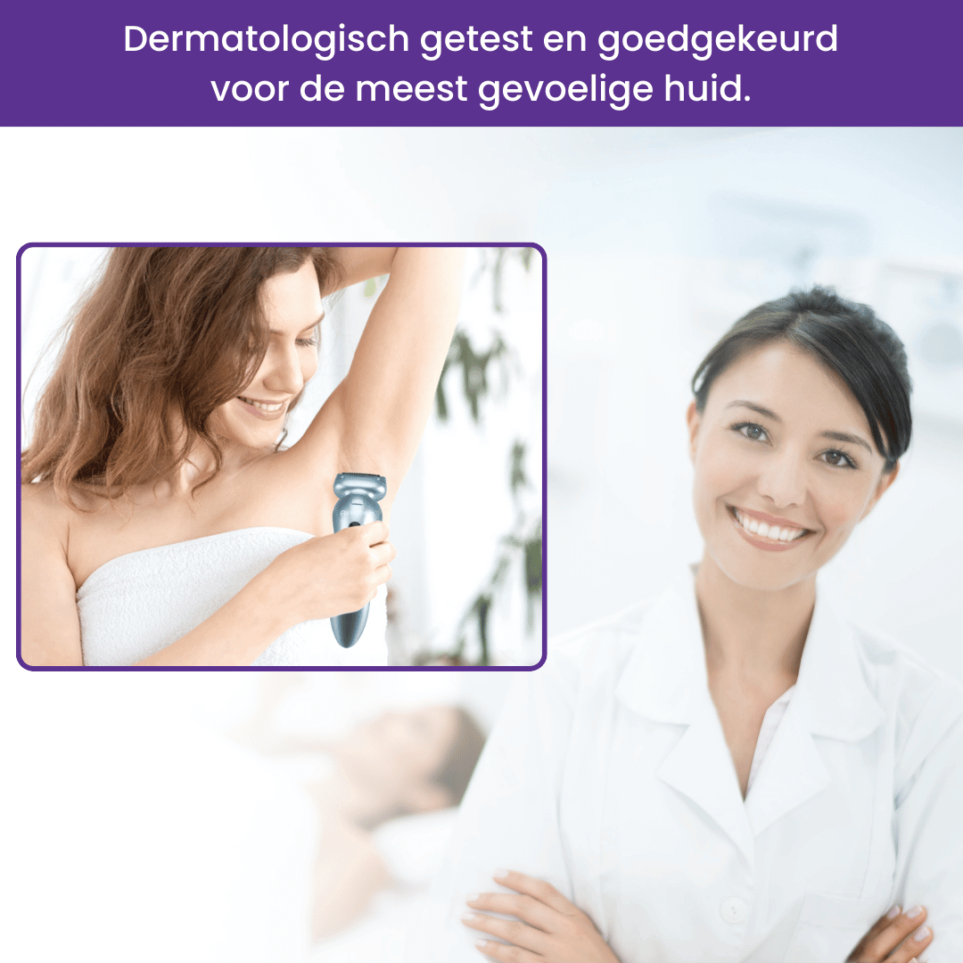 Lady Shaver elektrisch scheerapparaat