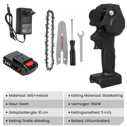 Kyncilor Supersaw draadloze mini kettingzaag