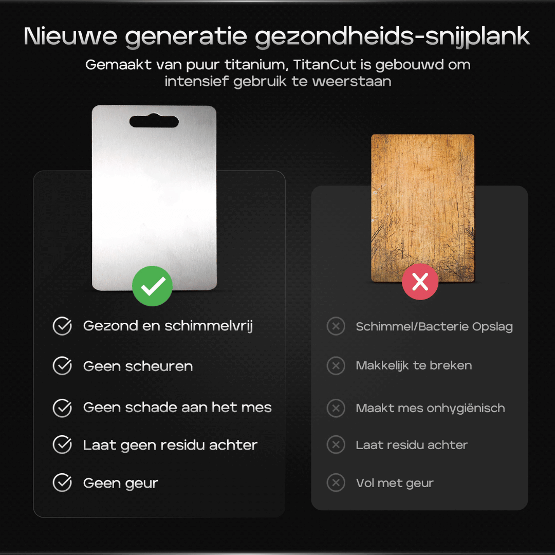 TitanCut titanium snijplank