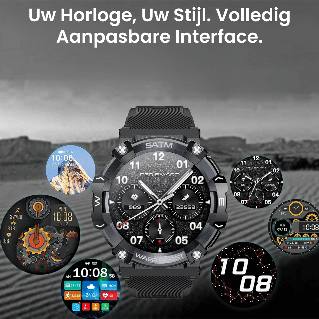TitanPG robuuste outdoor smartwatch