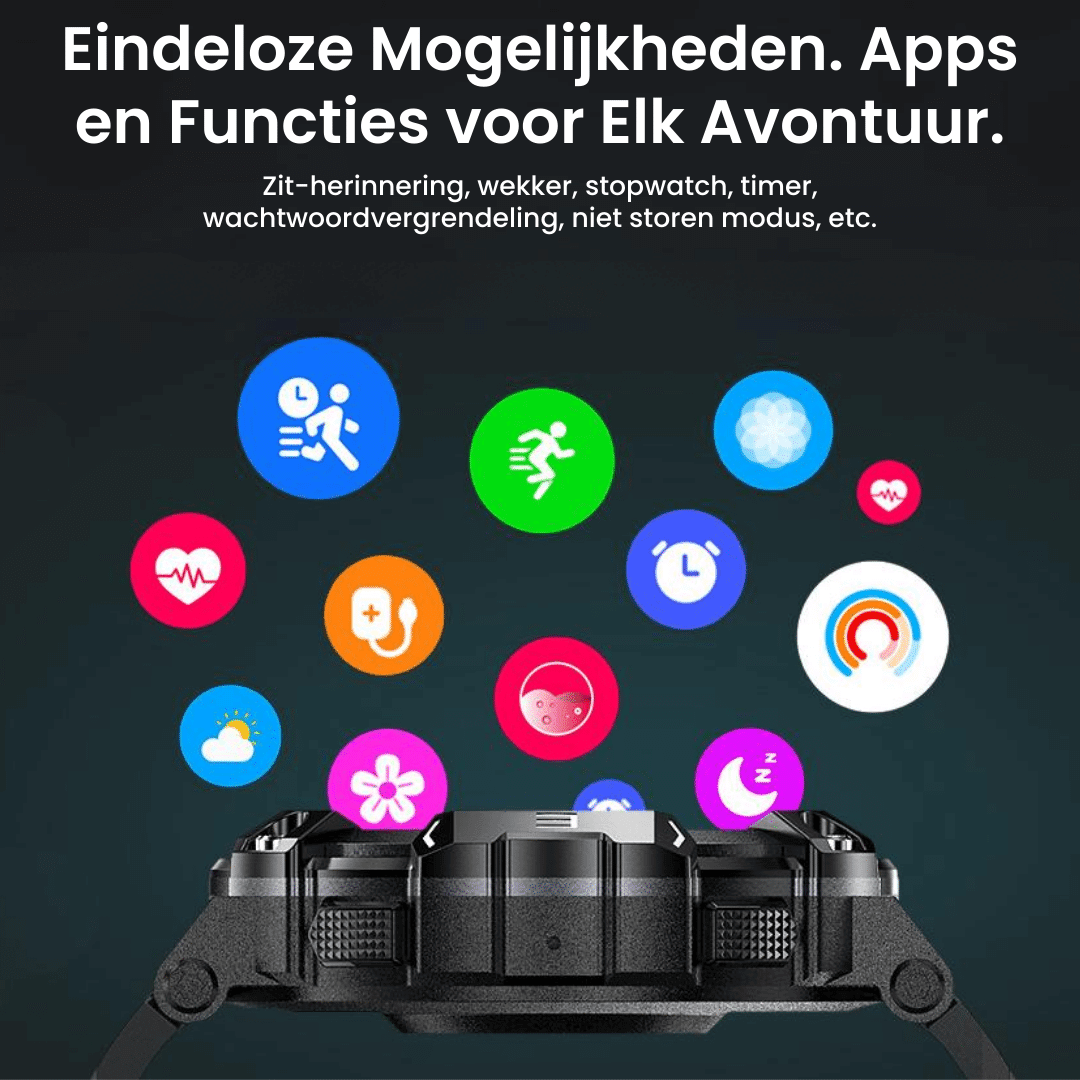 TitanPG robuuste smartwatch