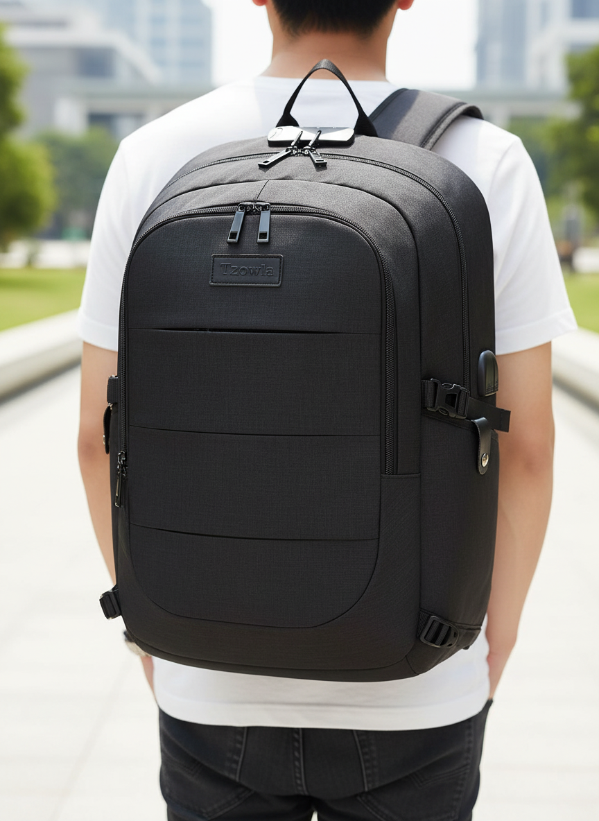 Safepack anti-diefstal laptoprugzak met USB