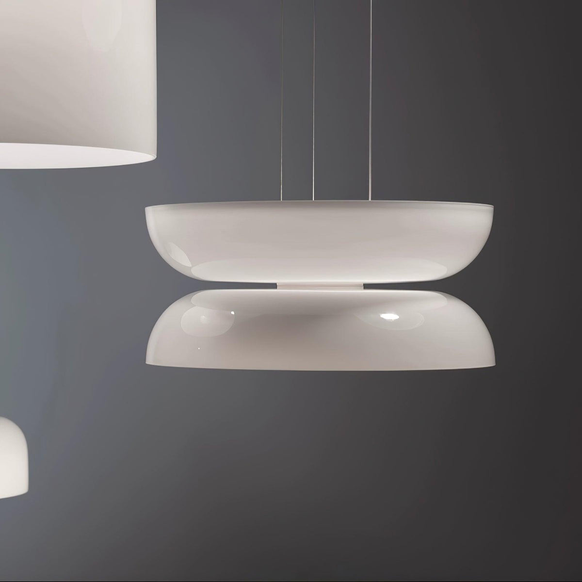 SMD Living moderne glazen LED hanglamp