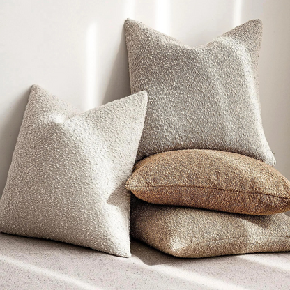 Tulum bouclé kussenhoes