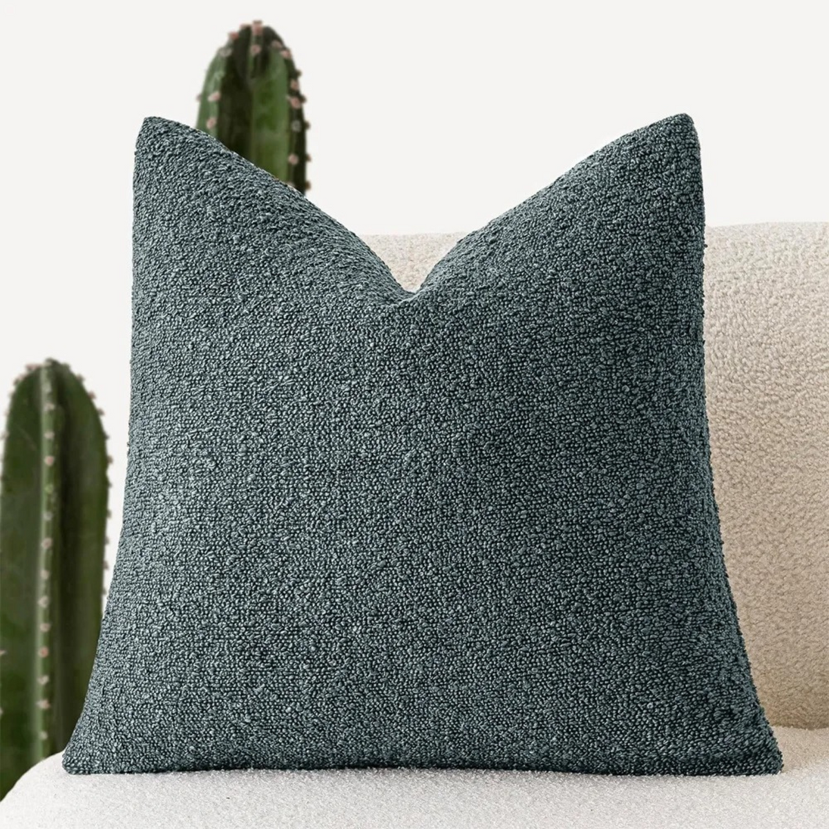 Tulum bouclé kussenhoes
