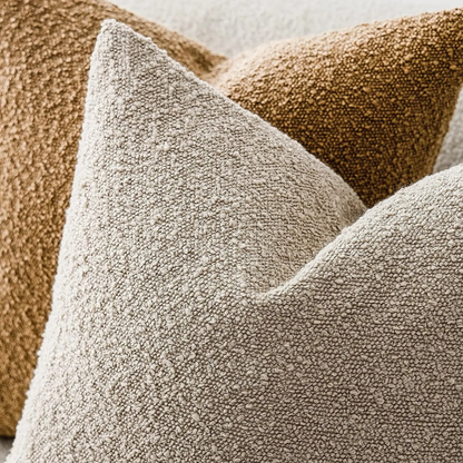 Tulum bouclé kussenhoes