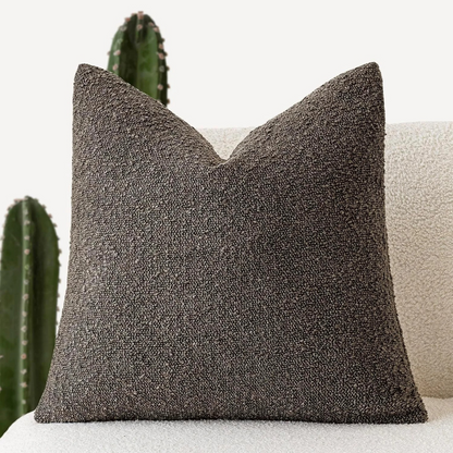 Tulum bouclé kussenhoes