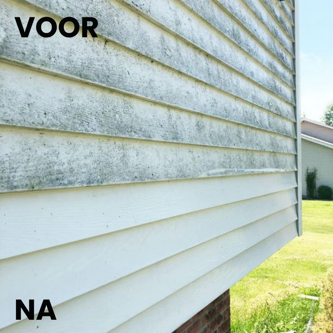 Turbowasher hogedrukspuit voor tuinslang