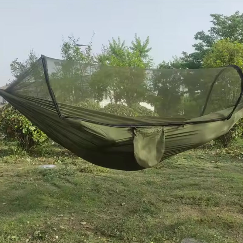 Tweepersoons hangmat met insectennet