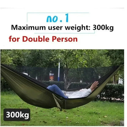 Tweepersoons hangmat met insectennet