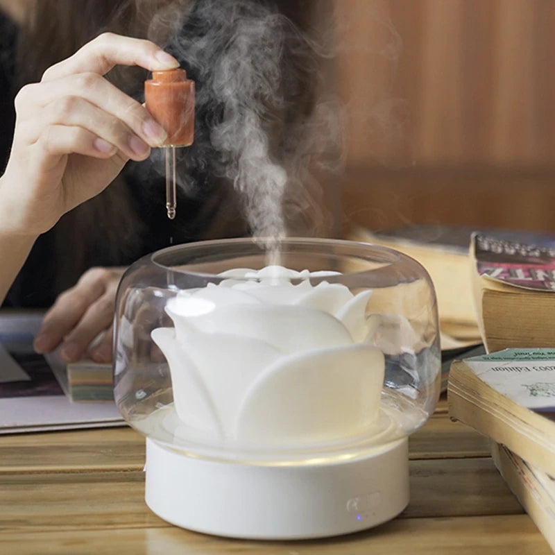 AromaGlow luxe aroma diffuser met LED-verlichting