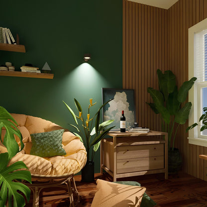 Lumio draadloze wandlamp met 360° rotatie