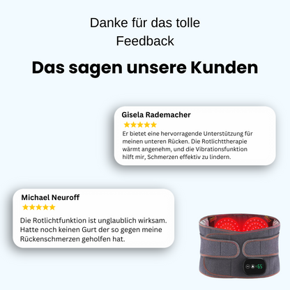 ThermaLum orthopedische rugband met infrarood