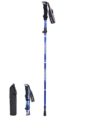 Uitschuifbare telescopische wandelstok