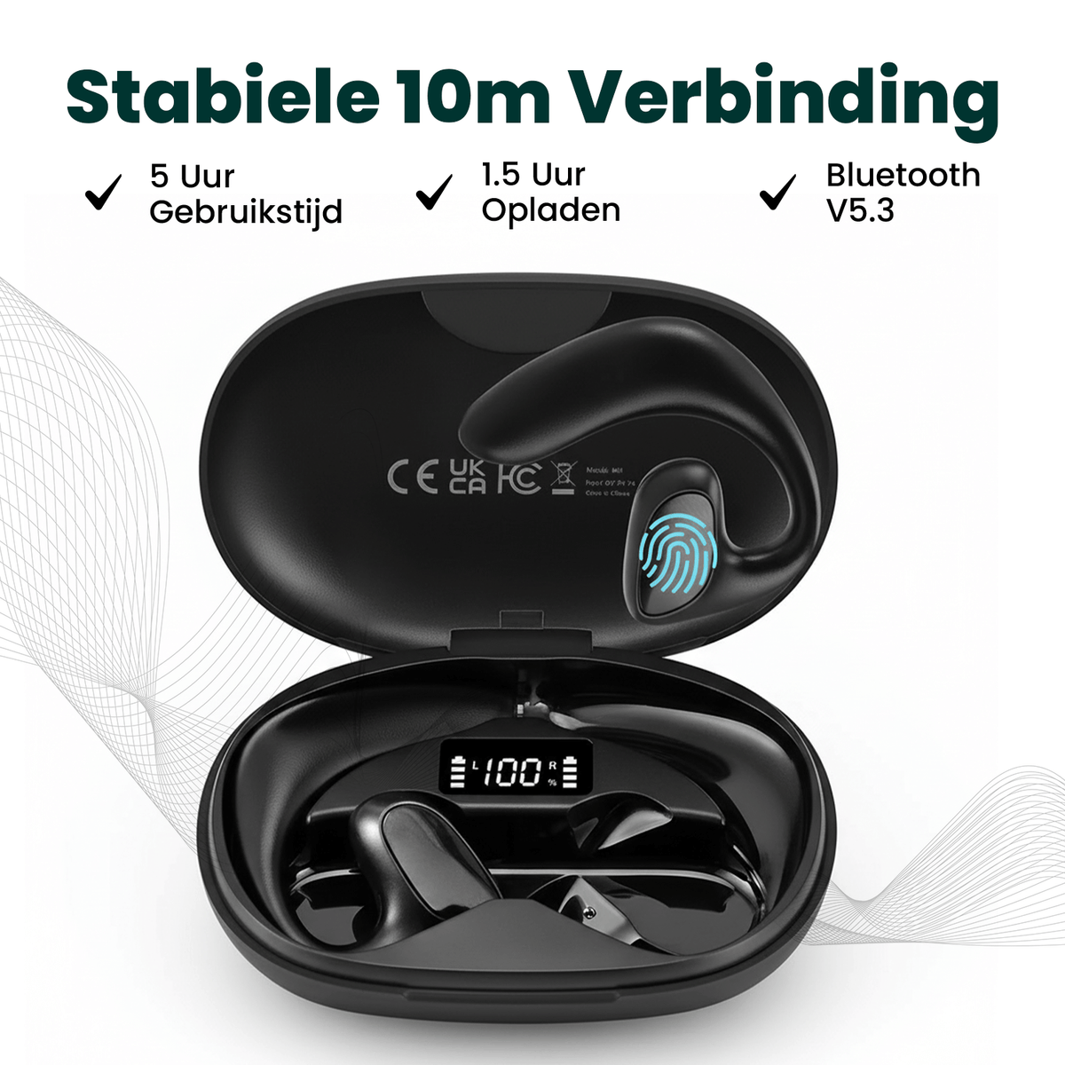 UniTalk Buds draadloze vertaal oordopjes