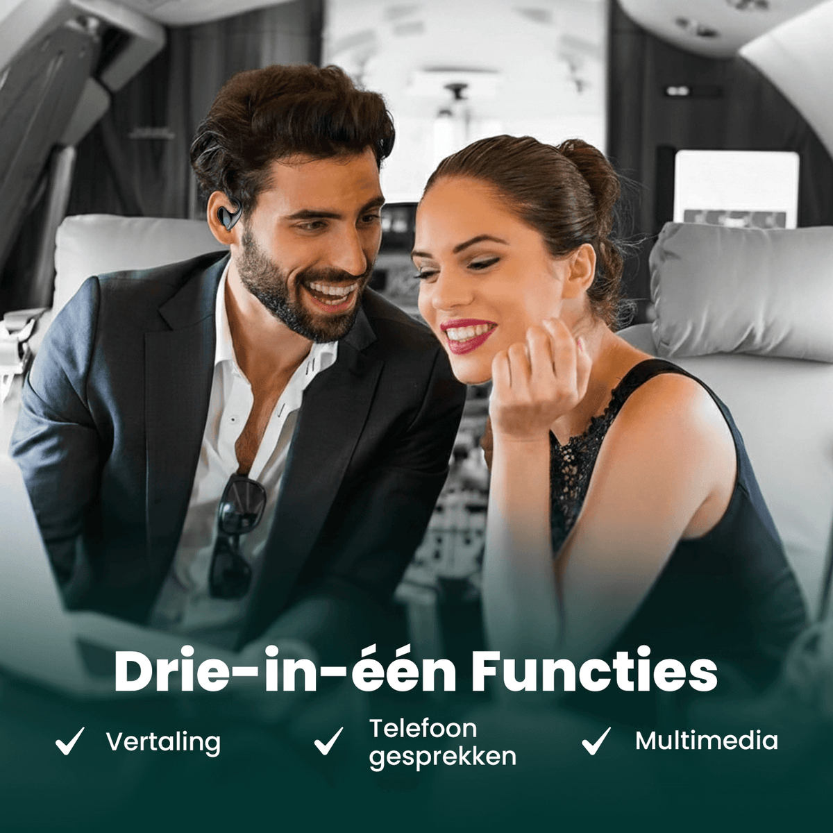 UniTalk Buds draadloze vertaal oordopjes