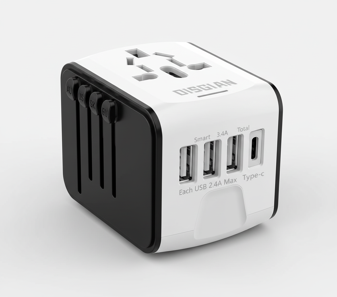 TravelGo universele reisadapter