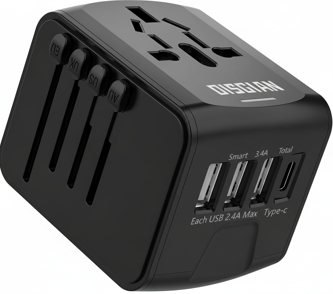 TravelGo universele reisadapter