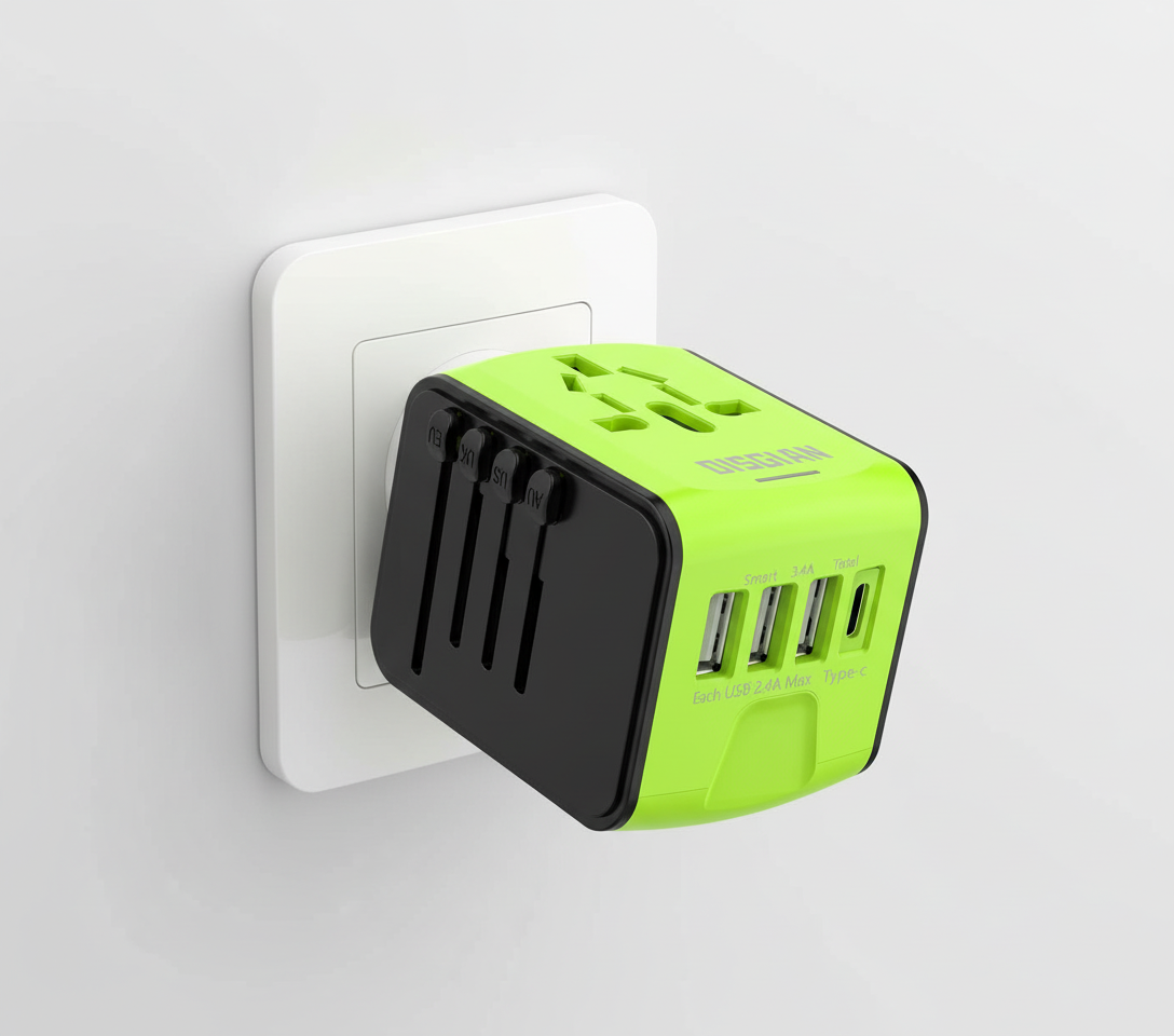 TravelGo universele reisadapter