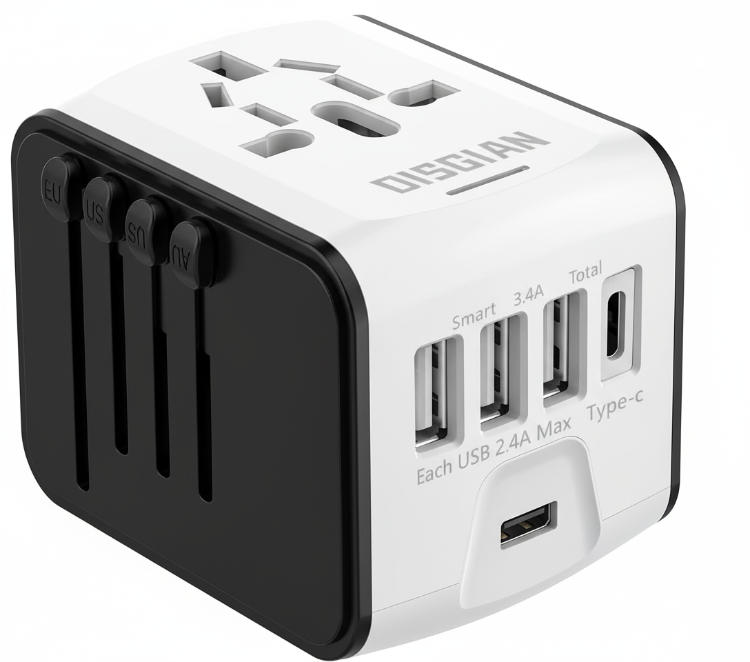 TravelGo universele reisadapter