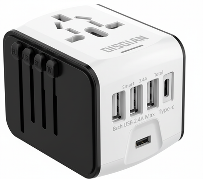 TravelGo universele reisadapter