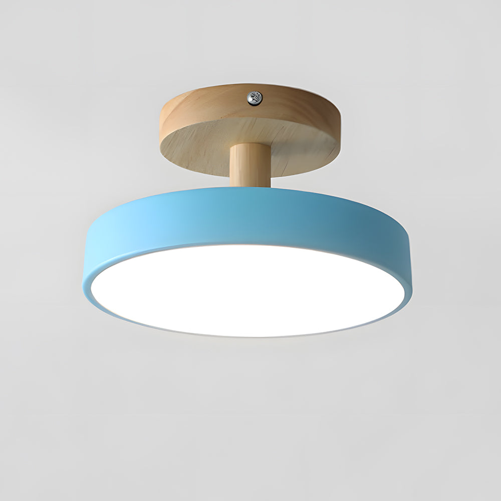 Scandinavische Houten Plafondlamp