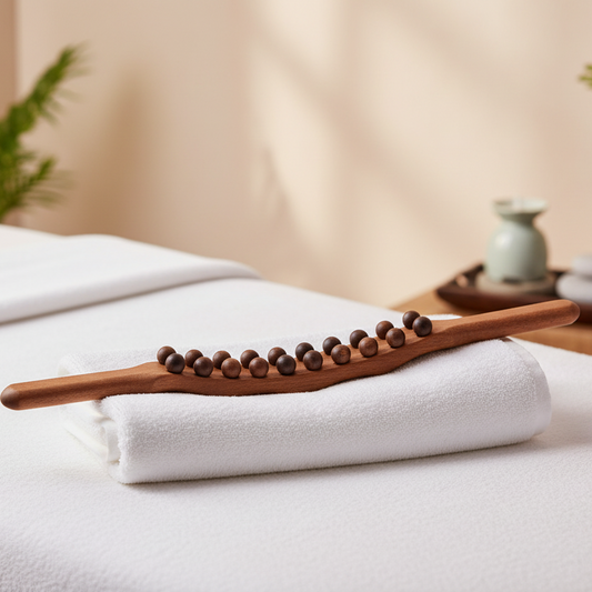 THERAWOOD houten Gua Sha massagestaaf