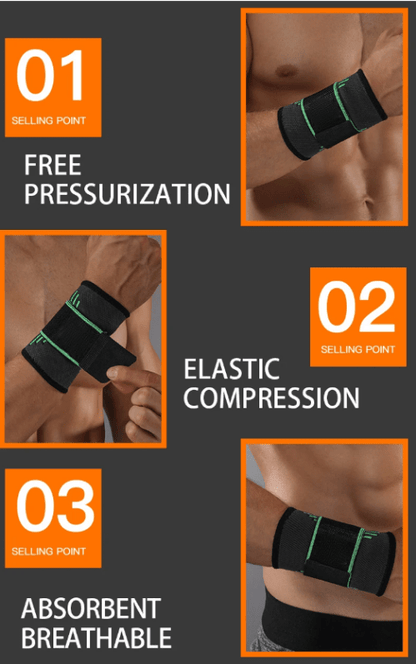 WristRelief 3D polsbrace met compressie