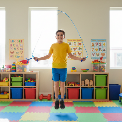 Flexirope verstelbaar kralenspringtouw