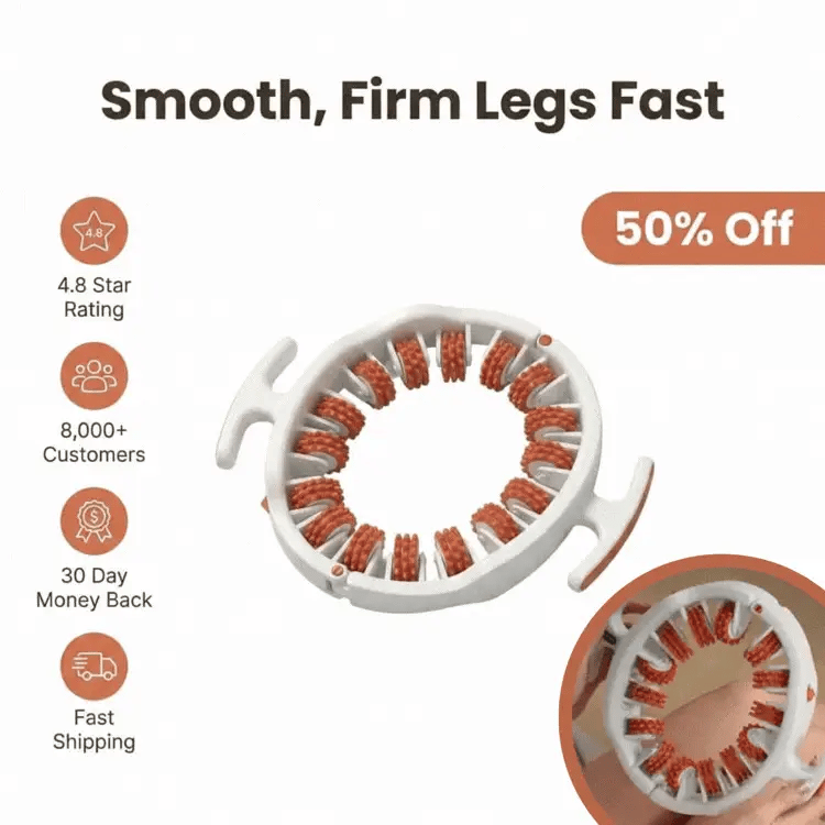 SmoothRoll 360-graden cellulitemassager